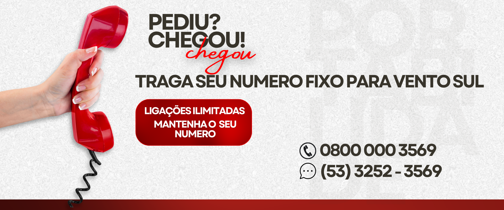 Instagram post de delivery elegante cinza e vermelho